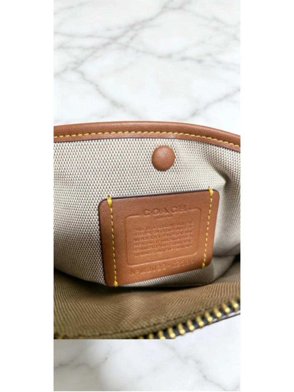 Coach Tate Colorblock Crossbody Bag – Navy / Beige Multicolor Color Block